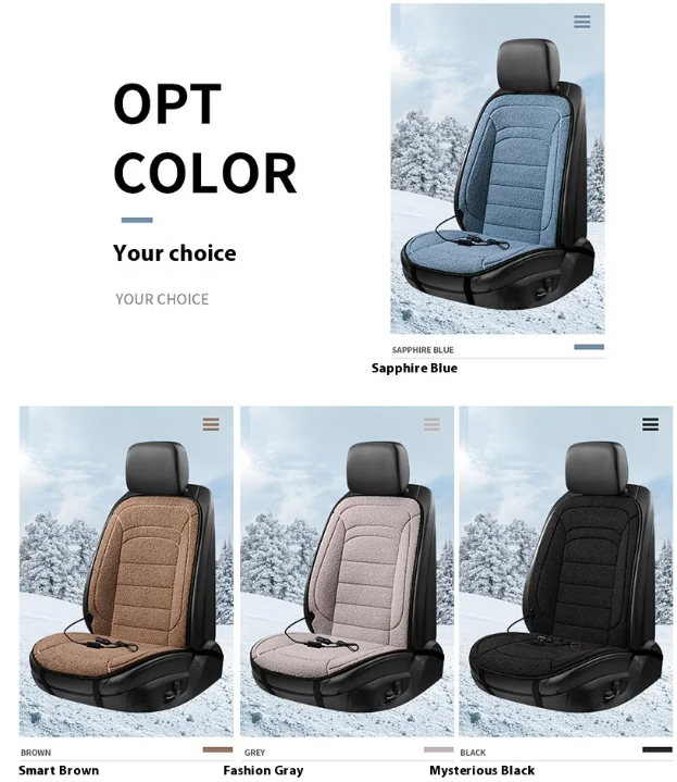 Winter Warmth Car Seat Cushion