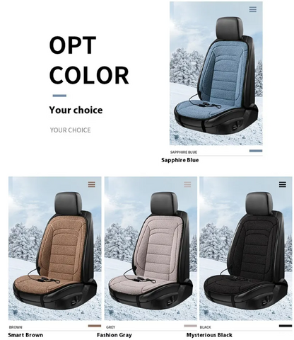 Winter Warmth Car Seat Cushion